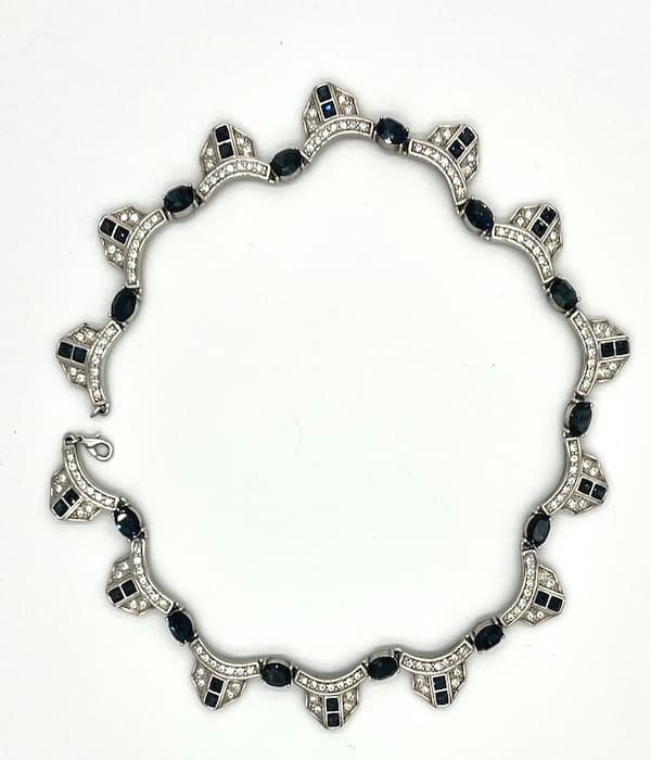 Collar Art Decô estilo Bvlgari. Collar Art Decô estilo Bvlgari.